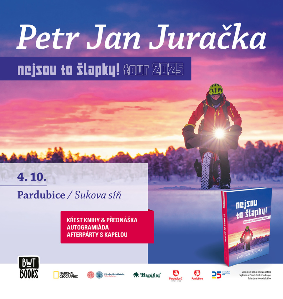 PETR JAN JURAČKA - křest nové knihy: Nejsou to šlapky! | Pardubice