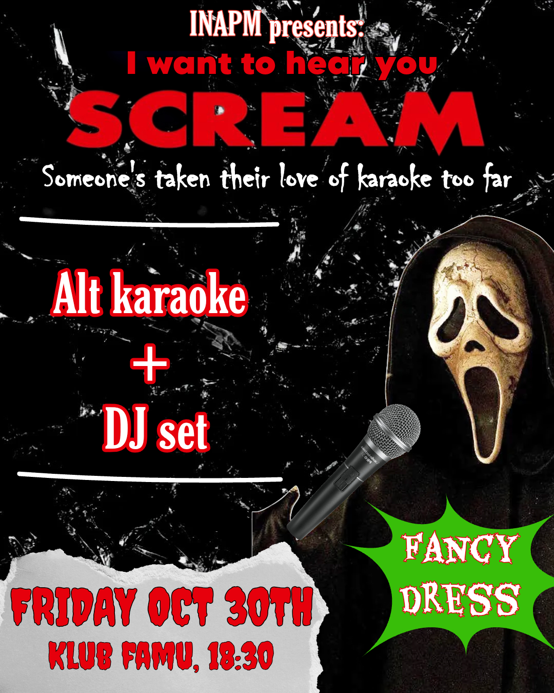 I want to hear you scream!