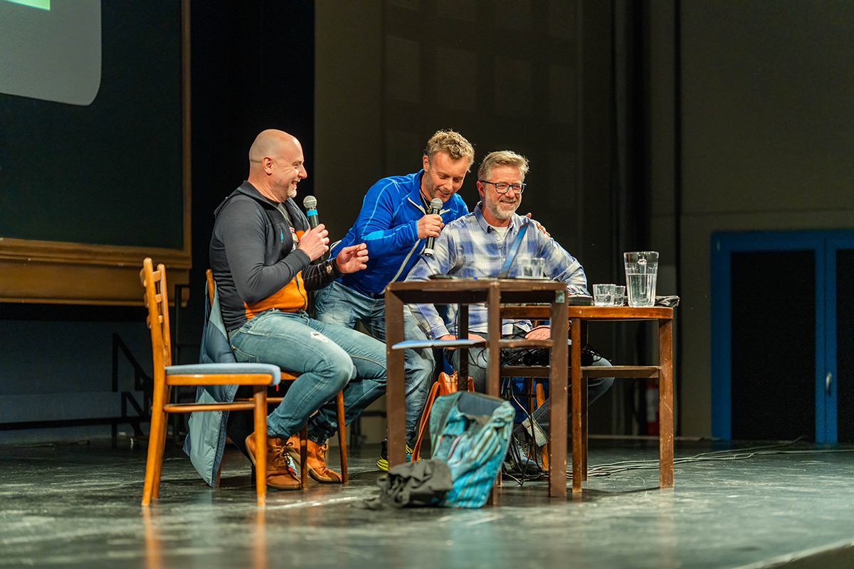 Jiří Langmajer, Petr Horký, Honza Tráva Trávníček - Cestovatelská talkshow: Ještě jsme neskončili | Nymburk